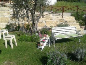 Zahrada ubytování B&B Fonte Cugno