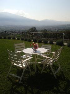 Nespecifikovaný výhled na hory nebo výhled na hory při pohledu z bed and breakfast