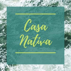 a sign that reads cesena natalica on the water at Casa Nativa CR in Puerto Jiménez