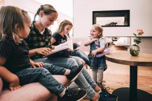 Hosté ubytování Kinderhotel Stegerhof