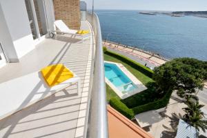 The swimming pool at or close to MARSOL