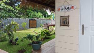 Zahrada ubytování Tokerau Tahiti