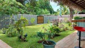 Zahrada ubytování Tokerau Tahiti