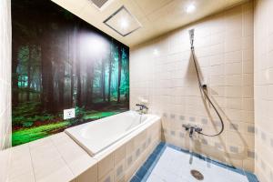 Koupelna v ubytování Hotel Lotus Morioka -Adult Only + 18 fotografií