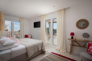 Posteľ alebo postele v izbe v ubytovaní Luxury Villa Salvina + 37 fotografií