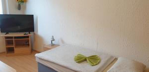 Μια τηλεόραση ή/και κέντρο ψυχαγωγίας στο APARTMÁN BYSTRICA city & parking