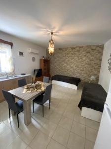 Posezení v ubytování Galini Apartment