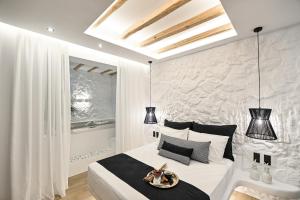 Posezení v ubytování Mythos Luxury Suite