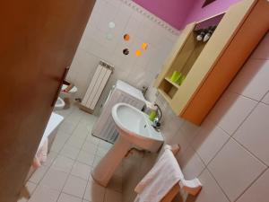 Koupelna v ubytování Casa Romeo