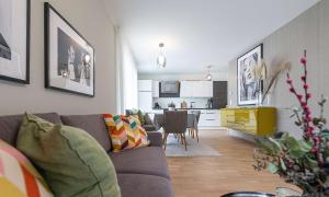 Posezení v ubytování Apartments Traunkai Bad Ischl