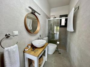 Kúpeľňa v ubytovaní PETRA RESIDENCES IN LINDOS