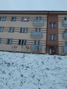 Apartmán u Kunštátského mlýna v zimě