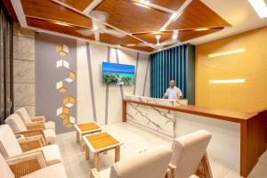 TV o dispositivi per l'intrattenimento presso Arena Beach Hotel