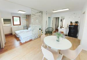 Kuchyňa alebo kuchynka v ubytovaní Apartment Emily