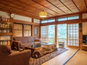 Posezení v ubytování Guest House Takazuri-KITA