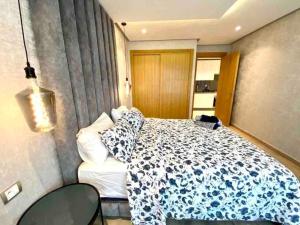 Voodi või voodid majutusasutuse Anfa Living 11 - Classy & Élégant near the Sea toas