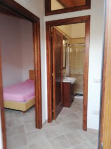 Koupelna v ubytování Hotel Villaggio Tabù