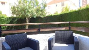 Posedenie v ubytovaní Fantástico Apartamento a 50m de playa Colon y Paseo