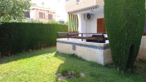 Vonkajšia záhrada v ubytovaní Fantástico Apartamento a 50m de playa Colon y Paseo