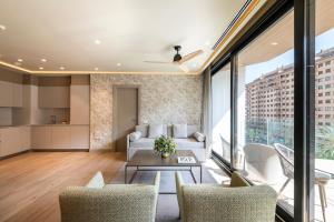 Posedenie v ubytovaní Apartamentos Core Suites Valencia