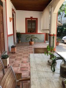 Patio alebo iná vonkajšia časť ubytovania Cortijo de la Fuente