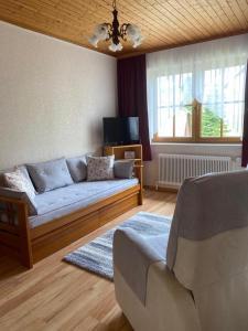 TV a/nebo společenská místnost v ubytování Haus Lindenhofer