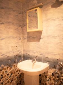 Een badkamer bij Malar inn