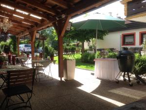 Vonkajšia záhrada v ubytovaní Hotel Aloisia, Hotel Garni