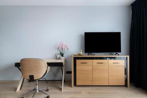 Televízia a/alebo spoločenská miestnosť v ubytovaní Easy Rent Apartments - BRILLIANT