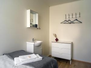 Postel nebo postele na pokoji v ubytování Salt Guesthouse