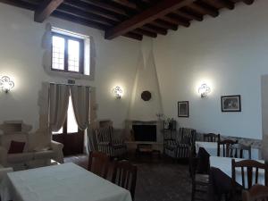 Posezení v ubytování Hotel Lady Lusya