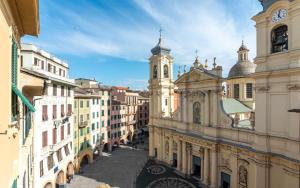 Výhľad na mesto Santa Margherita Ligure alebo výhľad na mesto priamo z apartmánu