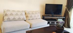 TV a/nebo společenská místnost v ubytování Holiday & Business Furnished Apartments
