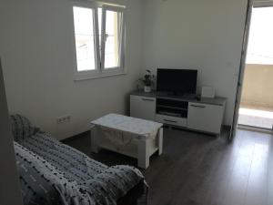 TV a/nebo společenská místnost v ubytování Apartments Suco