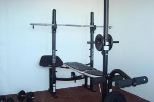 Fitness centrum a/nebo fitness zařízení v ubytování Akivillas Ribatejo Grey