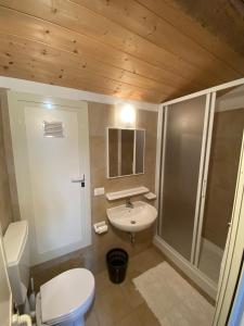 A bathroom at Casaleaurelia