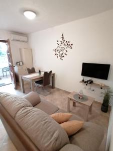 O zonă de relaxare la Apartment Mari