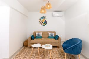 Posezení v ubytování DHM - Domaine Habitation Merveilleuse