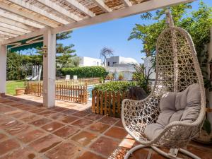 Zahrada ubytování Andalusian Delight Family Villa with 3 bedrooms with Amazing mountains Views