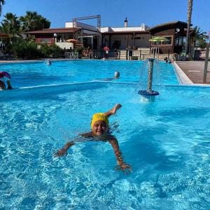Bazén v ubytování Villaggio San Pablo nebo v jeho okolí