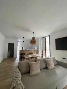 Posezení v ubytování Carmela Apartment.
