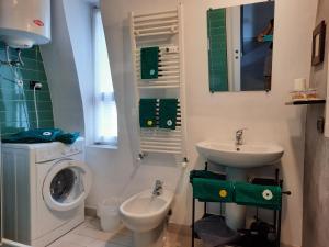 Kúpeľňa v ubytovaní Maison Giolitti
