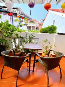 Ban công/sân hiên tại Serenity Villa Hoi An