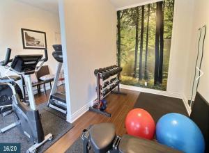 Γυμναστήριο ή/και όργανα γυμναστικής στο Superbe condo - Navette de Ski Gratuite #202