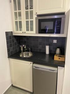 Η κουζίνα ή μικρή κουζίνα στο Connect Suites