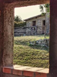 A garden outside Borgo Santa Lucia