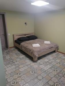 Cama o camas de una habitación en Kupets Holiday Home