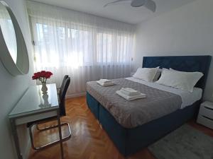 Posteľ alebo postele v izbe v ubytovaní Parkside Oasis