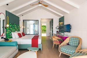 Зона вітальні в Villa Park Sun Island Resort - Complimentary One Way Domestic Transportation for stays of 7 nights and more 01 April to 30 September 2025
