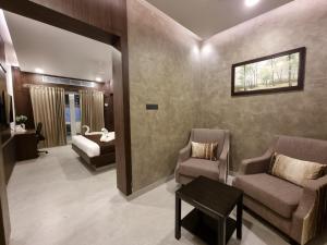 Setusvæði á D Wayfarer Inn Resort